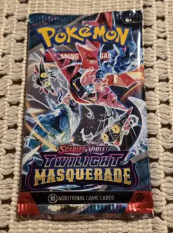 2024 Pokemon TCG Scarlet & Violet Twilight Masquerade Booster Pack New Sealed - Image 1