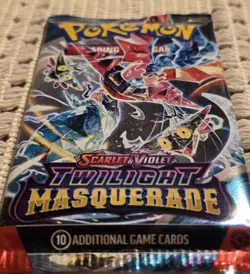 2024 Pokemon TCG Scarlet & Violet Twilight Masquerade Booster Pack New Sealed - Image 2