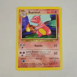 Pokemon REPTINCEL 24/102 (Charmeleon) - French Base Set - Never Played NM/M - Image 2