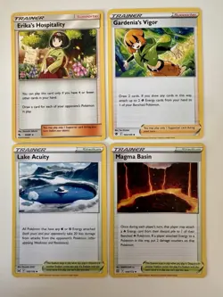 Erika's Hospitality 56/68 + Gardenia’s Vigor + Lake Acuity + Magma Basin Pokemon - Image 1