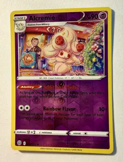 Alcremie Reverse Holo Rare - 071/172 - Brilliant Stars Pokemon 2022 - Image 1