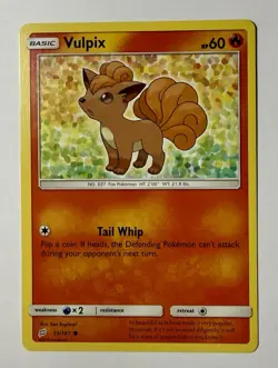 Vulpix 15/181 Common Team Up Pokemon LP - Image 1