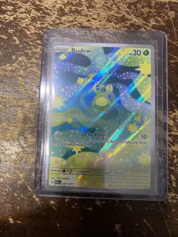 Pokemon TCG Ascended Heroes Budew 221/217 - Illustration Rare - IR PACK FRESH - Image 1