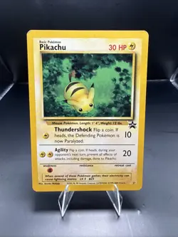 Pokemon Pikachu 27 WoTC Promo Promo Pokemon TCG LP - Image 1