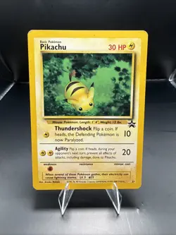 Pokemon Pikachu 27 WoTC Promo Promo Pokemon TCG LP - Image 2