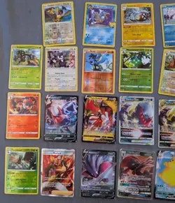 Lot Of Pokemon Celebration Era Cards With Vmax, Surfing Pikachu, Reverse + Holos - Image 3