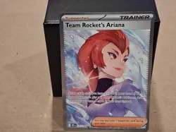 Pokemon Card English Destined Rivals Team Rocket's Ariana 237/182 S.I.R. - Image 3