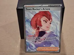 Pokemon Card English Destined Rivals Team Rocket's Ariana 237/182 S.I.R. - Image 4