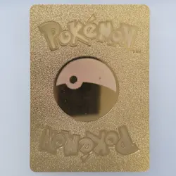 Pokemon Lapras VMAX 320hp Gold Foil Fan Art Collector Card TCG Gigantamax - Image 2