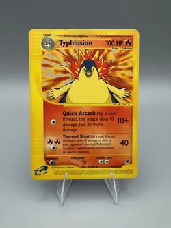 Pokemon Typhlosion TCG Expedition Card 64/165 Regular Rare Non-Holo - Image 1