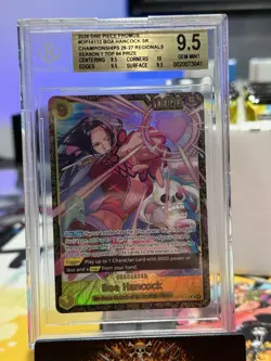 2026 One Piece Regional Championship Promos #112 Boa Hancock Top 64 Card BGS 9.5 - Image 1