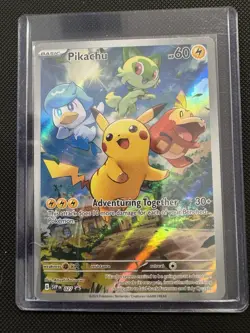 Pikachu 027 Sv: Scarlet & Violet Promo Cards Holo - Image 1