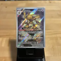 Alakazam Full Art 009 Mega Evolution Promo Holo Pokemon TCG Card - Image 1