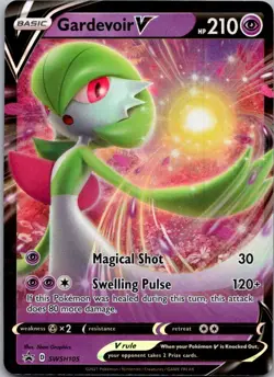 Gardevoir V Promo SWSH: Sword & Shield Promo Cards SWSH105 NM - Image 1