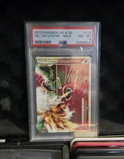 Pokemon TCG Ho-Oh Legend Card 112/123 Heartgold Soulsilver Near Mint Condition - Image 1