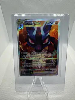 Pokemon TCG Lucario VSTAR SWSH291 Holo Promo Card - Image 1