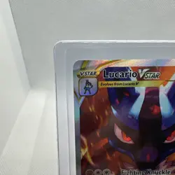 Pokemon TCG Lucario VSTAR SWSH291 Holo Promo Card - Image 2