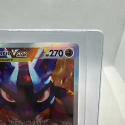 Pokemon TCG Lucario VSTAR SWSH291 Holo Promo Card - Image 3