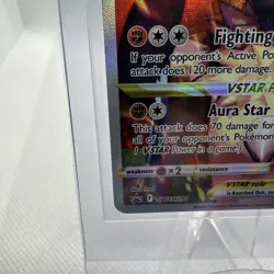 Pokemon TCG Lucario VSTAR SWSH291 Holo Promo Card - Image 5