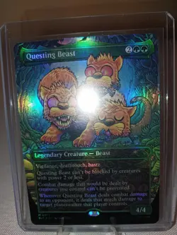 MTG Magic the Gathering Questing Beast (foil) Secret Lair Countdown Kit (#17) NM - Image 2