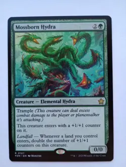MTG - 1x Mossborn Hydra - Foundations - NM - Image 1