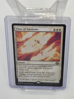 Flare of Fortitude - PACK FRESH MINT - Modern Horizons 3 - Regular - MtG WotC - Image 1