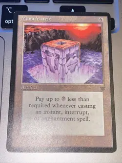 Mana Matrix X1 Mtg English Legends Nm - Image 1