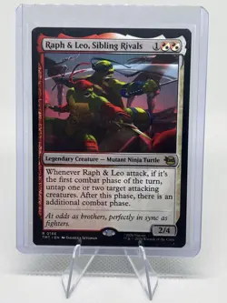 MTG Teenage Mutant Ninja Turtles - Raph & Leo, Sibling Rivals #166 - Image 1