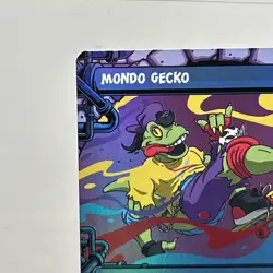 Mondo Gecko 0231 Foil Mythic Showcase MTG: Teenage Mutant Ninja Turtles NM - Image 2