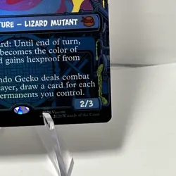 Mondo Gecko 0231 Foil Mythic Showcase MTG: Teenage Mutant Ninja Turtles NM - Image 4