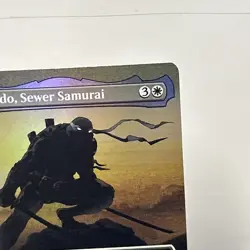 Leonardo, Sewer Samurai (Borderless) Teenage Mutant Ninja Turtles Foil 0215 MTG - Image 3