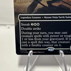 Leonardo, Sewer Samurai (Borderless) Teenage Mutant Ninja Turtles Foil 0215 MTG - Image 5