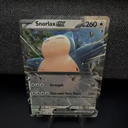 Pokemon TCG Snorlax EX 76/131 Prismatic Evolutions Double Rare Holo Card NM - Image 1