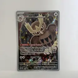 Noctowl 141 Pokemon TCG Full Art Stellar Crown Black Star Promo NM/M - Image 2