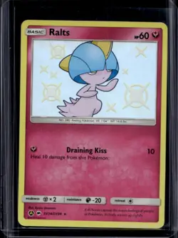 2019 Pokemon SM Hidden Fates Ralts Shiny Vault #SV34/SV94 - Image 1