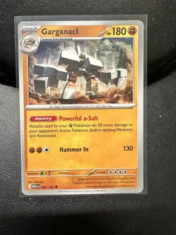 Garganacl - 084/132 MEG 084/132 Pokemon ME01: Mega Evolution Uncommon Normal NM - Image 1