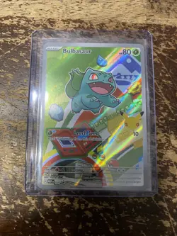 Pokemon TCG Bulbasaur 037 Promo Illustration First Partner 30th Anniversary NM - Image 1