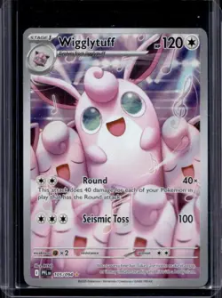 2025 Pokemon Phantasmal Flames Wigglytuff Illustration Rare #105/094 - Image 1
