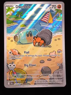 POKEMON DWEBBLE 129 BLACK BOLT NM - Image 1