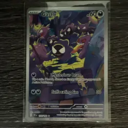 Gastly 177/162 SV05 Temporal Forces Holo Illustration Rare 60 HP English - Image 1