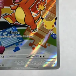 Charmander Black Star Promo #038 First Partners Pokemon Card NM - Image 4