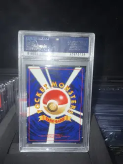 1999 Pokemon Japanese Neo Typhlosion Holo #157 PSA 9 Mint With Amazing Swirl - Image 5