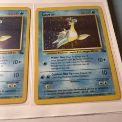 Pokemon Lapras Holo and Non-Holo Bundle 2 Of Them 1st Edition,10/62, 10/62,25/62 - Image 4