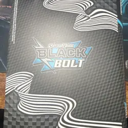Pokemon Binder Lot White Flare Black Bolt Reshiram Zekrom Elastic Strap - Image 5