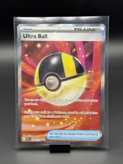 Ultra Ball 264/217 Ascended Heroes Full Art Ultra Rare Holo Pokemon Card NM - Image 1