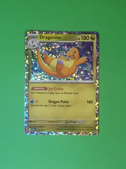 Pokemon Dragonite Confetti Holo 12/15 McDonald's Collection 2024 - Image 1