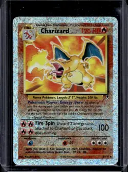 2002 Pokemon Legendary Charizard Holo #3/110 - Image 1