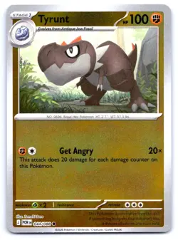Pokemon Tyrunt Perfect Order ME03 COMMON REVERSE HOLO 044/088 Sone NM - Image 1