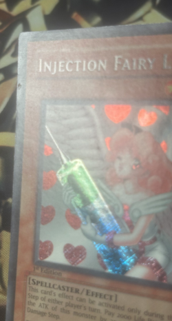 Yugioh: Injection Fairy Lily - LOD-100 - Secret Rare - 1st Edition - HP - Image 3