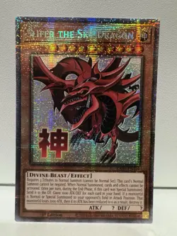 Slifer the Sky Dragon Starlight Rare Yugioh Rarity Collection 5 N.A Print NM+ - Image 1